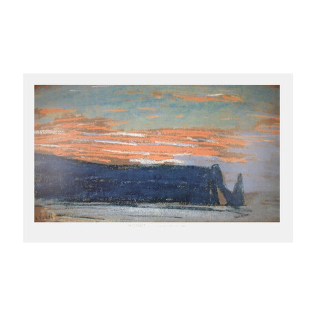 Claude Monet // La Falaise D'Etretat // 1997 Offset Lithograph
