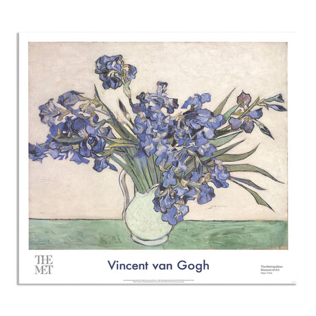 Vincent van Gogh // Irises in a Vase // 2016 Offset Lithograph