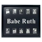 Babe Ruth // Framed Trading Card Collage