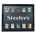 Pittsburgh Steelers // Framed Football Card Collage