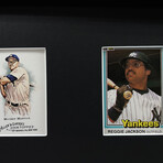 New York Yankees // Framed Baseball Card Collage