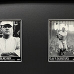 Babe Ruth // Framed Trading Card Collage
