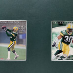 Green Bay Packers // Framed Football Card Collage