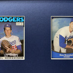 Los Angeles Dodgers // Framed Baseball Card Collage