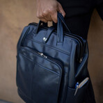 Cavallo Vegan Backpack // Black