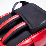 Cavallo Vegan Compact Backpack // Red