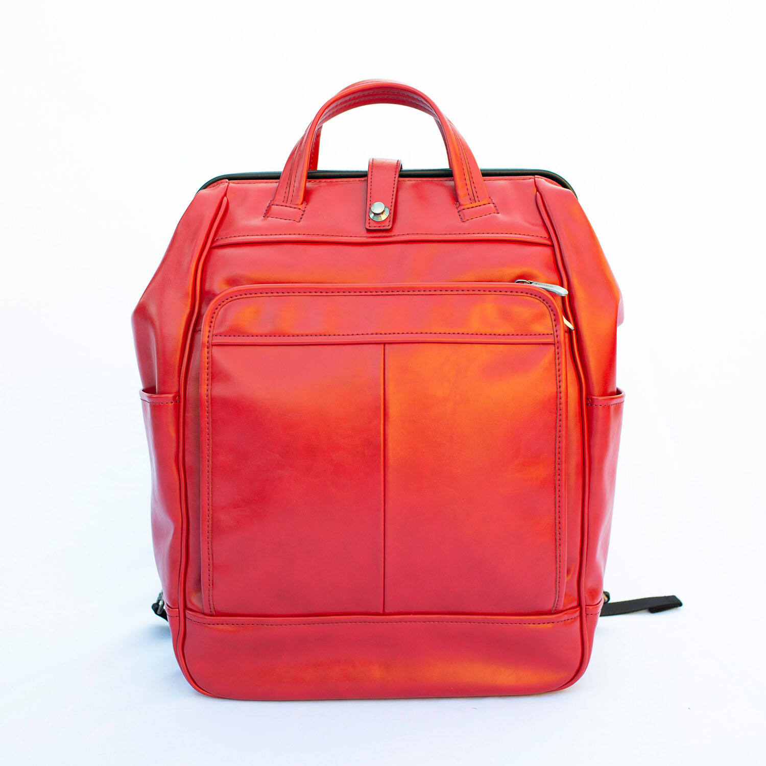 Cavallo Vegan Backpack // Red ARTPHERE // Vince Gonzales PERMANENT