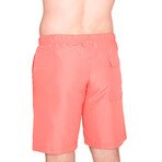 Zane Swim Short // Coral (Small)