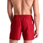Dante Swim Trunks // Burgundy (Small)