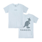 Kangol Block Logo Graphic Tee // White (2XL)