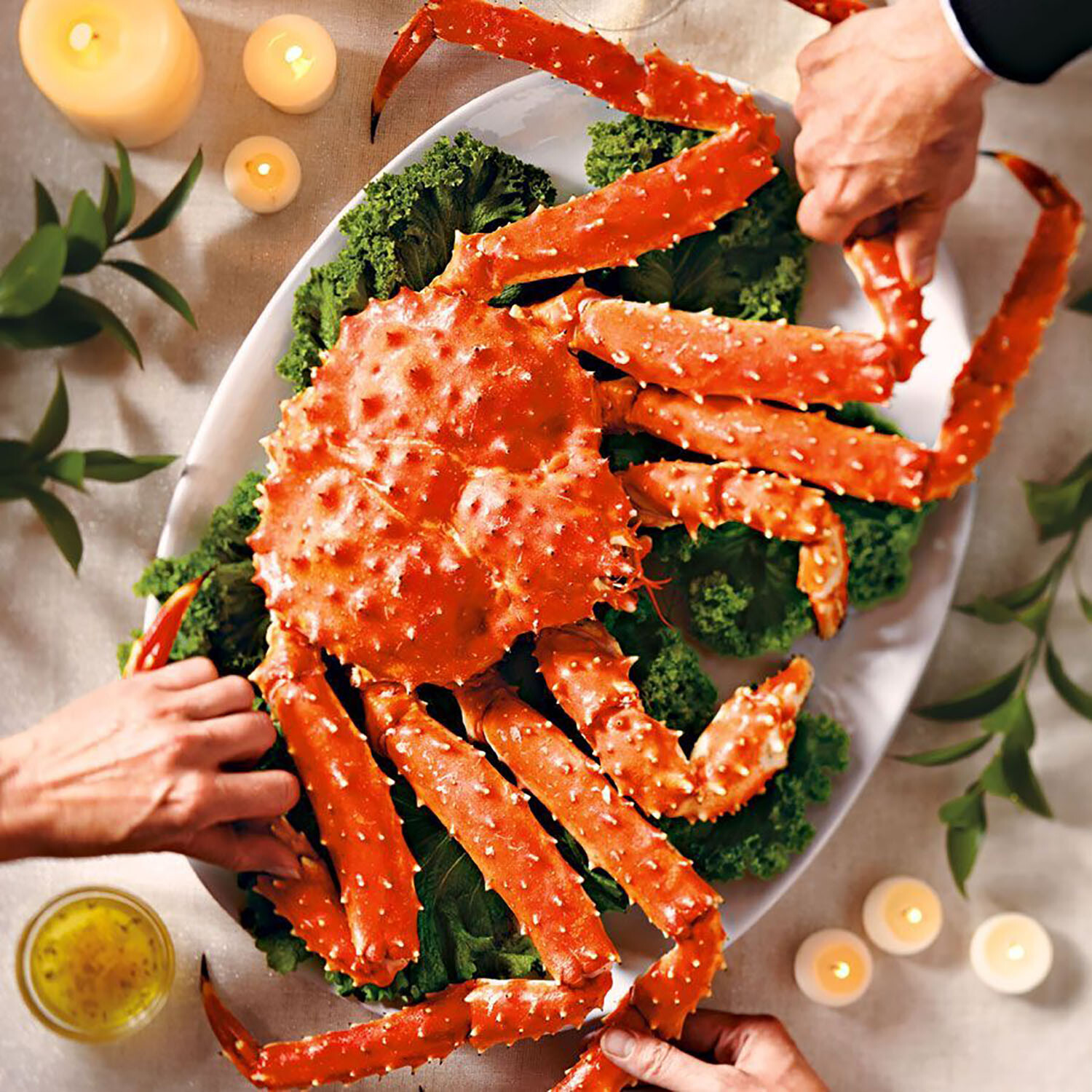 Whole Red King Crab // 5.55.8 lb SeaBear Touch of Modern