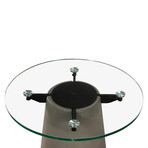 Nova Domus Elk // Concrete + Glass Coffee Table