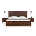 Modrest Serpant // Acacia + Brass Bed // California King
