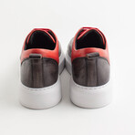 Verona Sneakers // Black + Red (Euro 40)