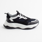 Notaresco Sneakers // Blue + Black Sirince (Euro 40)