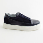 Novara Sneakers // Navy Blue Flotter (Euro 40)