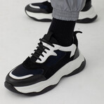 Notaresco Sneakers // Blue + Black Sirince (Euro 40)