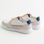 Perugia Sneakers // White Suede (Euro 41)