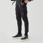 Torino Leather Sneakers // Black Nappa (Euro 40)