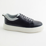 Torino Sneakers // Navy Blue Nappa (Euro 40)