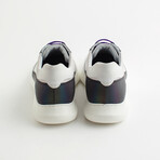 Foligno Sneakers // White + Purple (Euro 40)