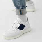 Foligno Sneakers // White Nappa (Euro 40)