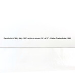 Helen Frankenthaler // Mary, Mary // 1990