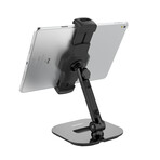 Ledetech Sturdy Smart Device Holder and Tablet Mount (Black)