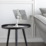 Ledetech Sturdy Smart Device Holder and Tablet Mount (Black)