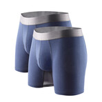 Technical Silver + Odor Resistant Boxer Briefs // Blue // 2 Pack (L)