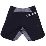 Rhino Swim Trunks // Black + Red (S)