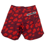 Be Betta Swim Trunks // Red + Burgundy (L)