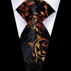 Augustus Handmade Silk Tie // Black