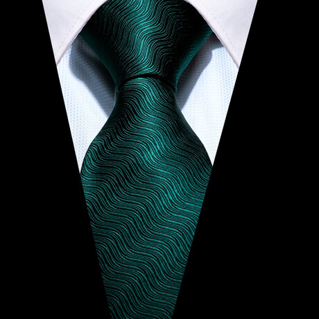 Handmade Silk Tie // Green
