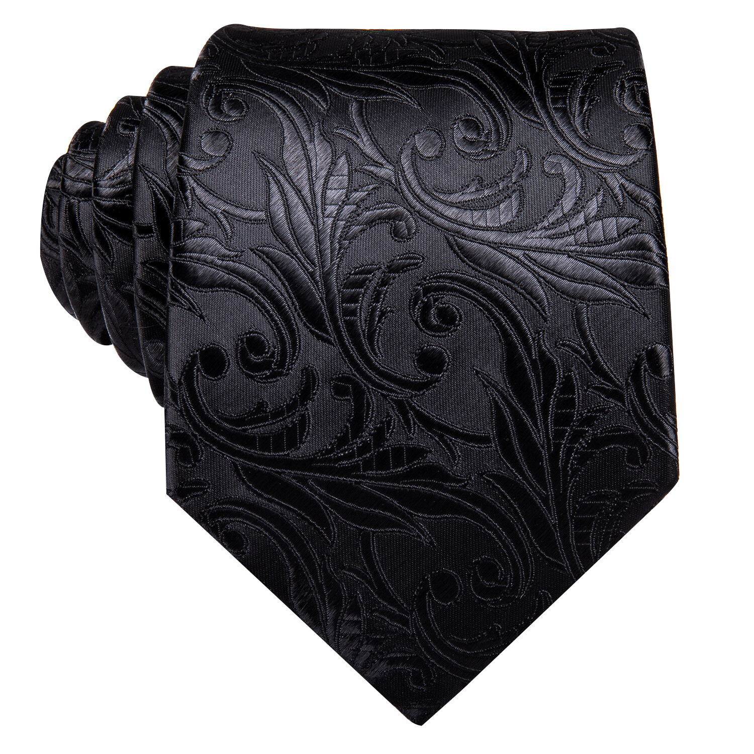 Luke Handmade Silk Tie // Black - June Accessories Clearance - Touch of ...