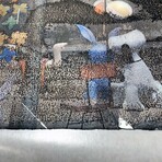 Robert Rauschenberg // Tribute 21: Children // 1994