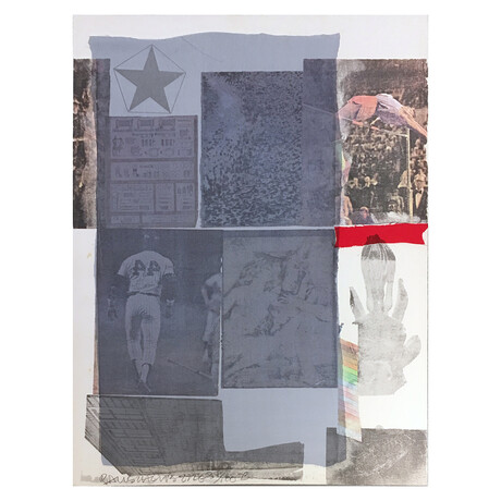 Robert Rauschenberg // Back Out // 1979