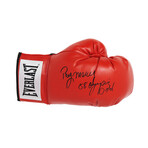 Ray Mercer // Signed Everlast Boxing Glove // "88 Olympic Gold" Inscription // Red