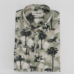 Palm Slim Fit Shirt // Green (Small)