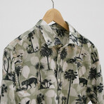 Palm Slim Fit Shirt // Green (Small)