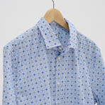 Marseille Slim Fit Shirt // Blue (Small)