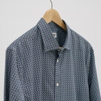Canne Slim Fit Shirt // Blue (Small)