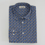 Rennes Slim Fit Shirt // Blue (Small)