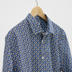 Rennes Slim Fit Shirt // Blue (Small)