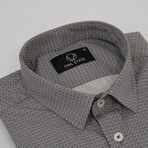 Positano Slim Fit Shirt // Brown (Small)