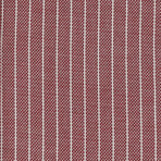 Thiva Stripe Slim Fit Shirt // Dark Red (Small)
