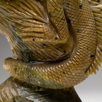 Genuine Polished Hand Carved Serpentine Lizard