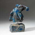 Genuine Polished Hand Carved Lapis Lazuli Horse