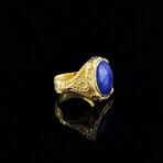 Natural Lapis Lazuli Ring (6.5)