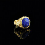 Natural Lapis Lazuli Ring (5.5)